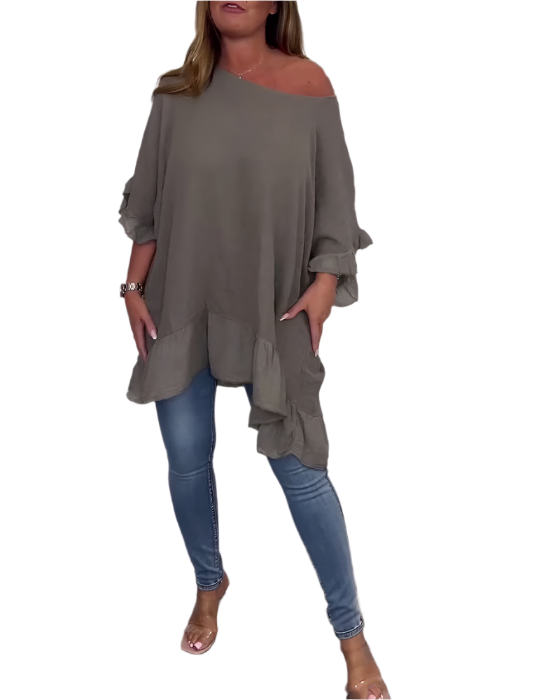 Zaylee | Asymmetrische Tuniek Top