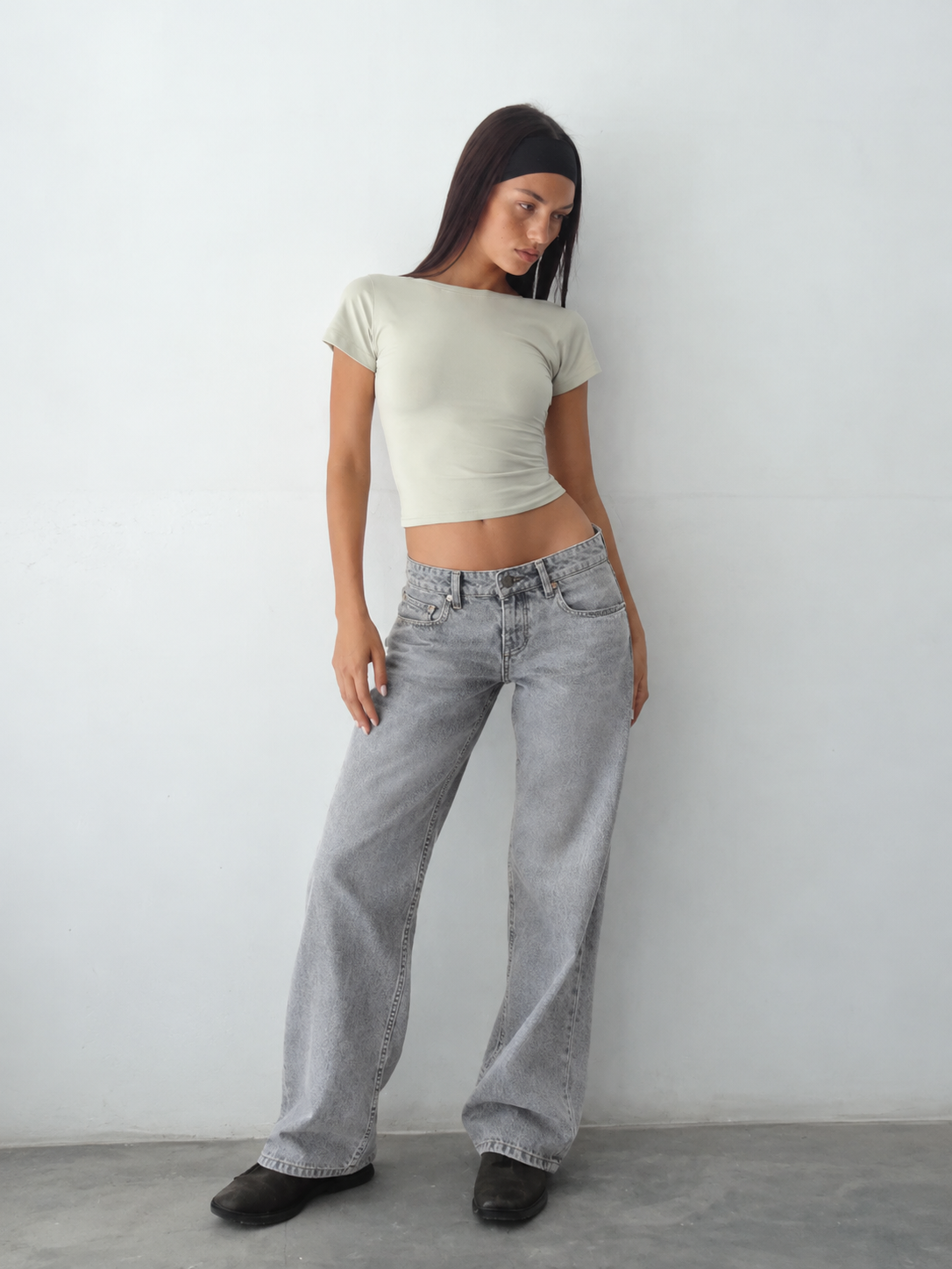 Yaella | Low Rise Straight-Leg Dames Jeans
