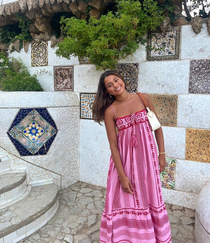 Jeanne | Zomerse Boho Maxi Jurk