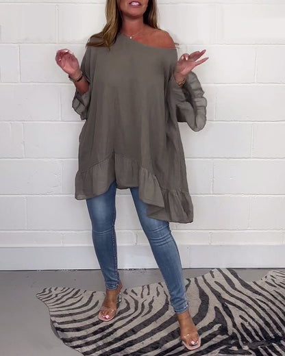 Zaylee | Asymmetrische Tuniek Top