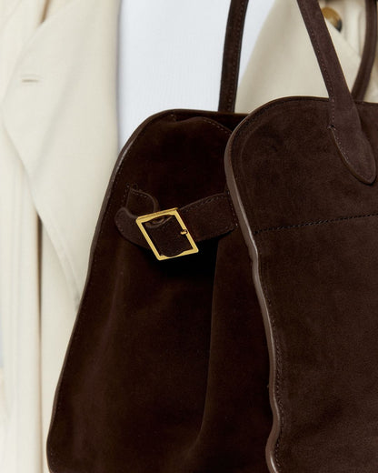 Janae | Suede Structured Tote