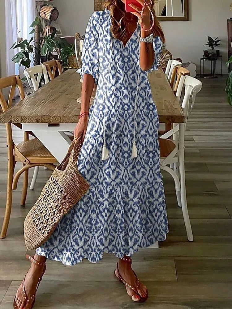 Danisha | Stijlvolle Boho Maxi Jurk