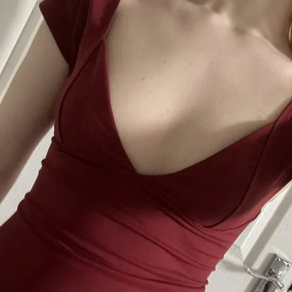 Maliya | V-Neck Fitted Top