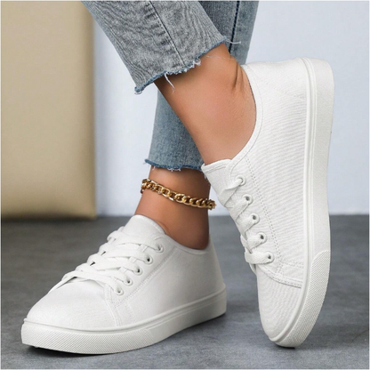 Stijlvolle Dames Sneakers met Luchtige Perforatie
