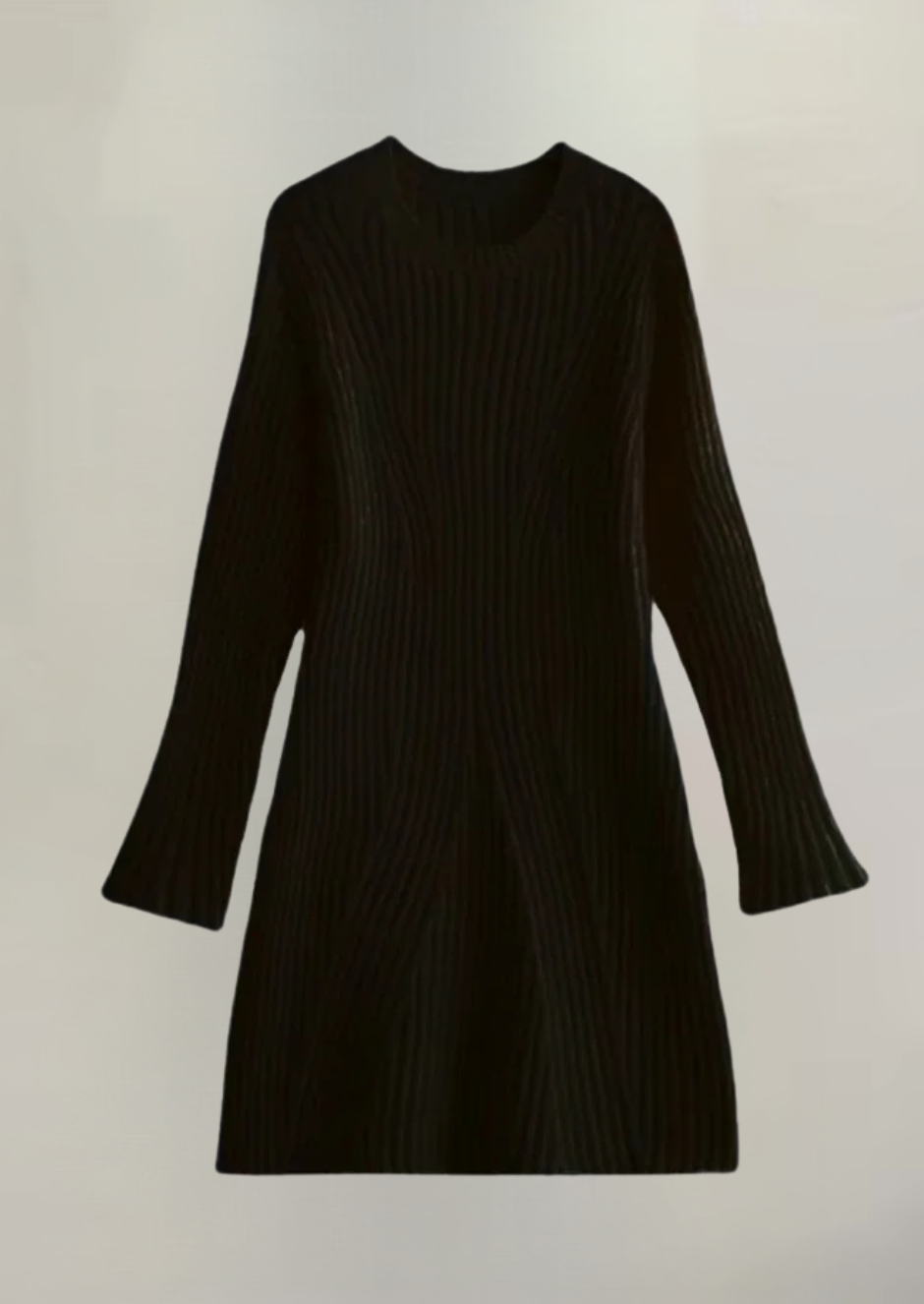 Presleigh | Cozy Ribbed Sweater Dress