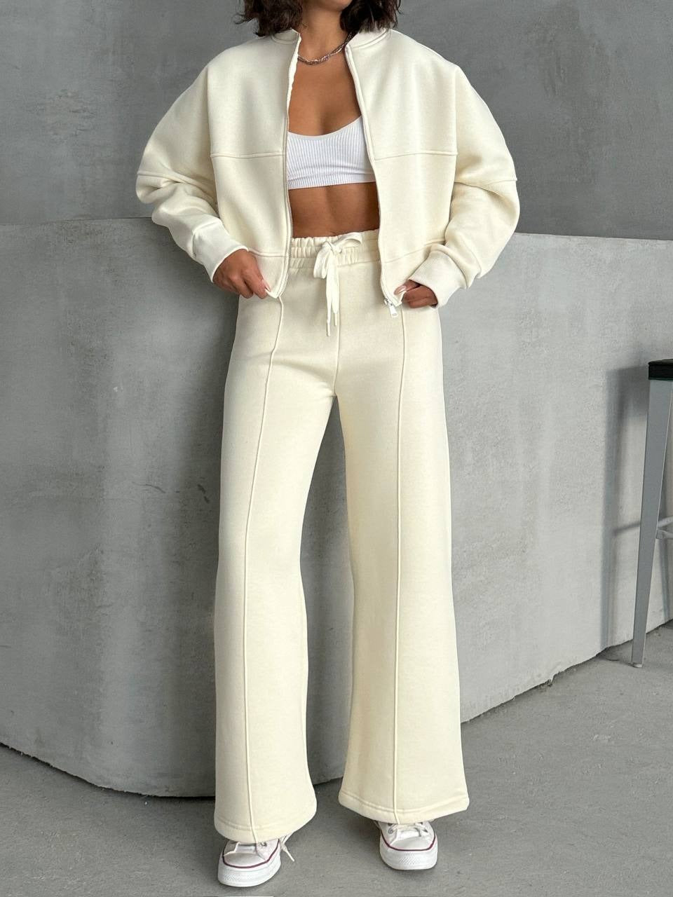 Thea | Luksusowy 3-częściowy komplet dresowy