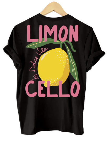 Comfortabele Dames T-shirt met Citroen Print