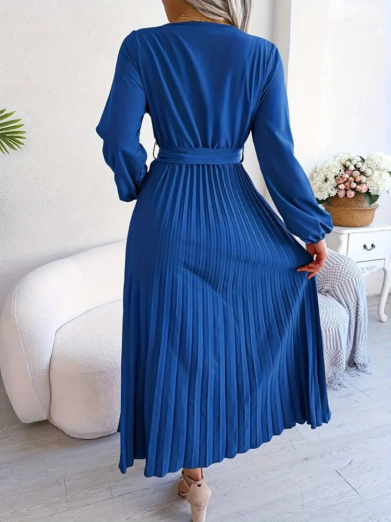 Serina | Pleated Wrap Dress