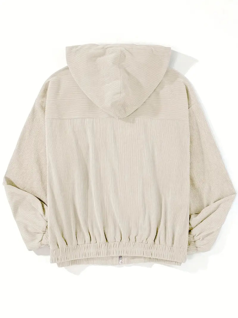 Lotte | Corduroy Zipper Jacket