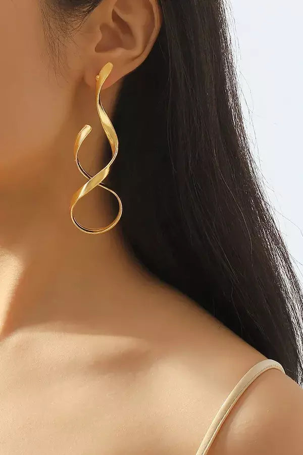 Elegante Gouden Oorbellen