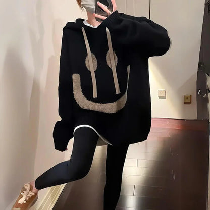 Oversized Comfortabele Hoodie met Lange Mouwen