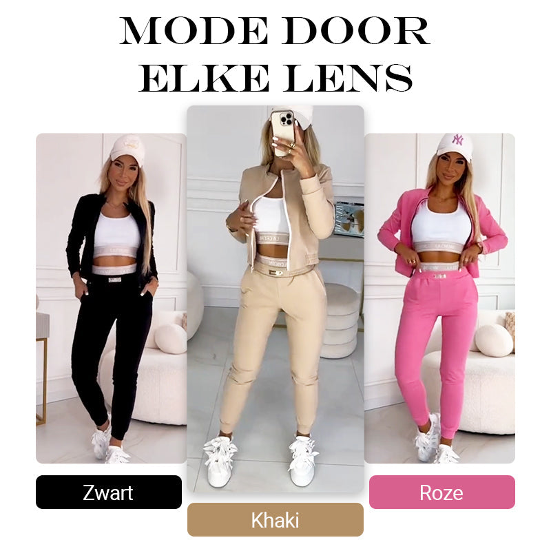 Thea | Luksusowy 3-częściowy komplet dresowy