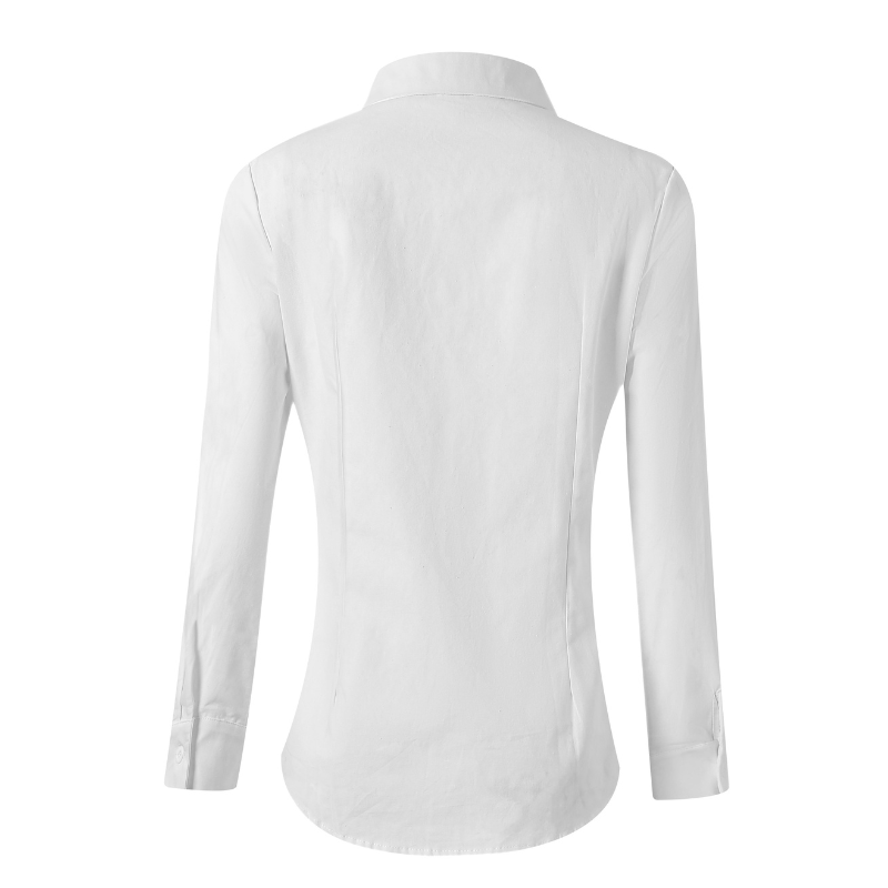 Blouse classique tendance pour femme à manches longues