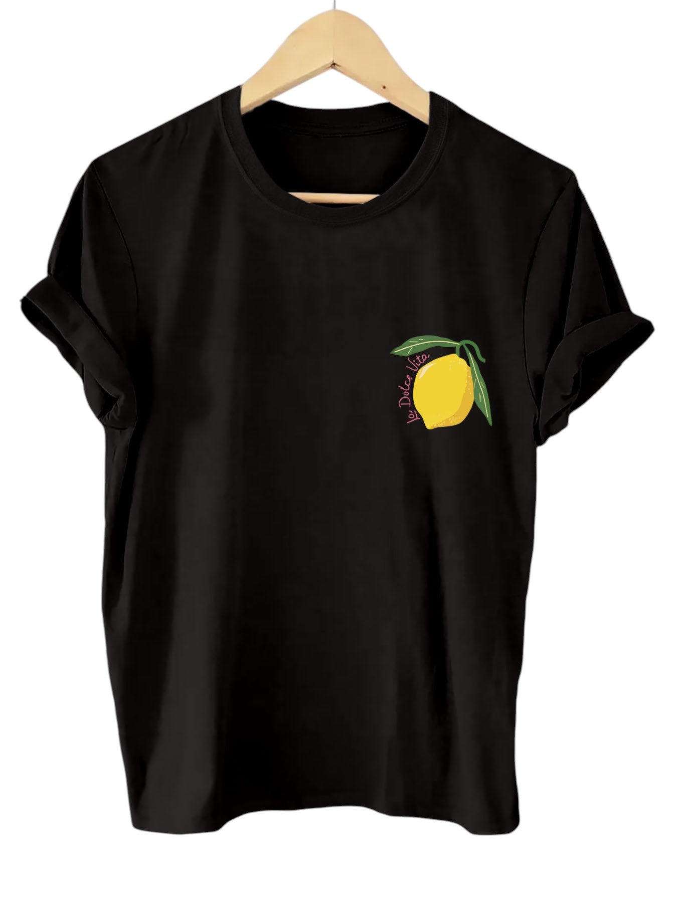 Comfortabele Dames T-shirt met Citroen Print
