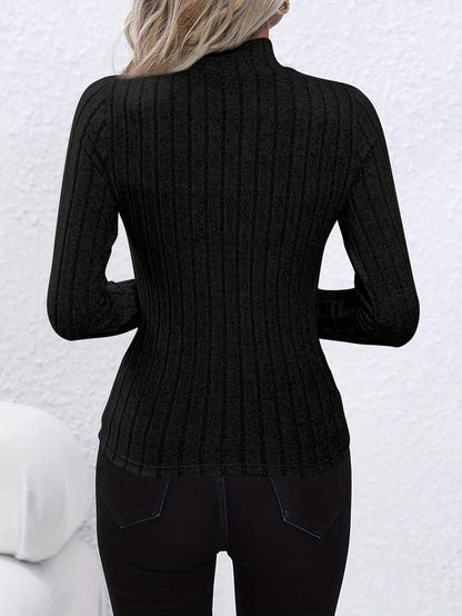 Elegante Comfortabele Dames Coltrui met Lange Mouwen