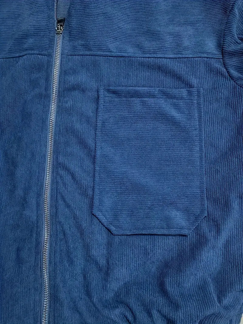 Lotte | Corduroy Zipper Jacket