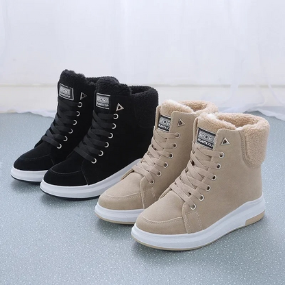 Emmy | Warme Gevoerde Hoge Sneakers