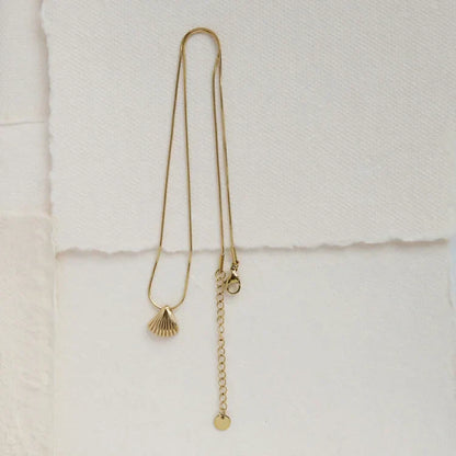 Sasha | Gouden Schelp Ketting