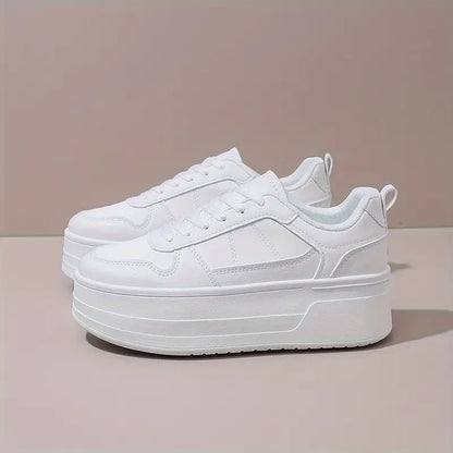 Farra | Dames Sneakers met Dikke Plateauzool