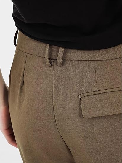 Ren | Wijde Pantalon met Hoge Taille
