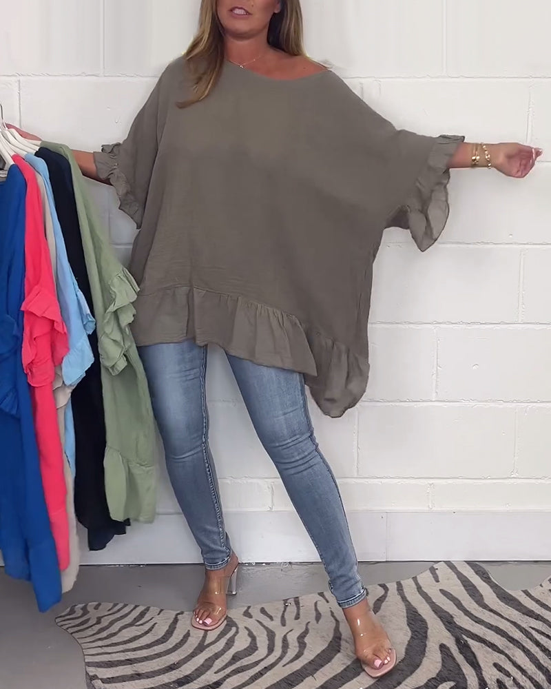 Zaylee | Asymmetrische Tuniek Top