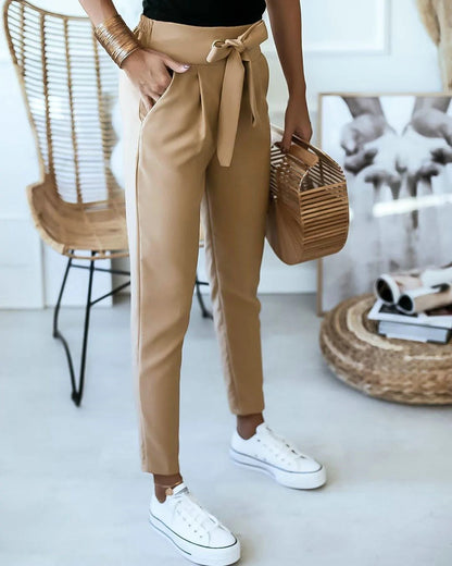 Mereditha | High-Waisted Strikbroek