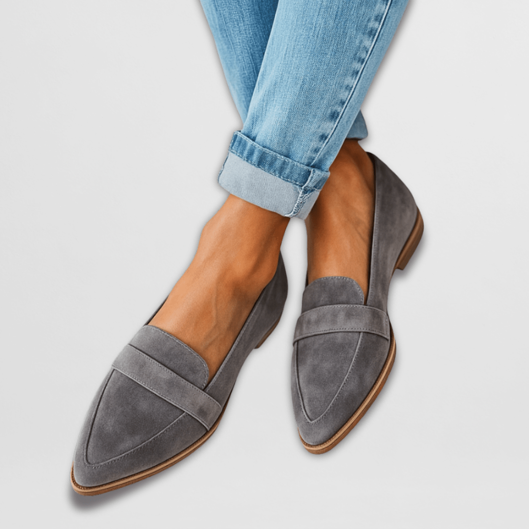 Orthopedische Loafers Met Zachte Pasvorm En Puntneus