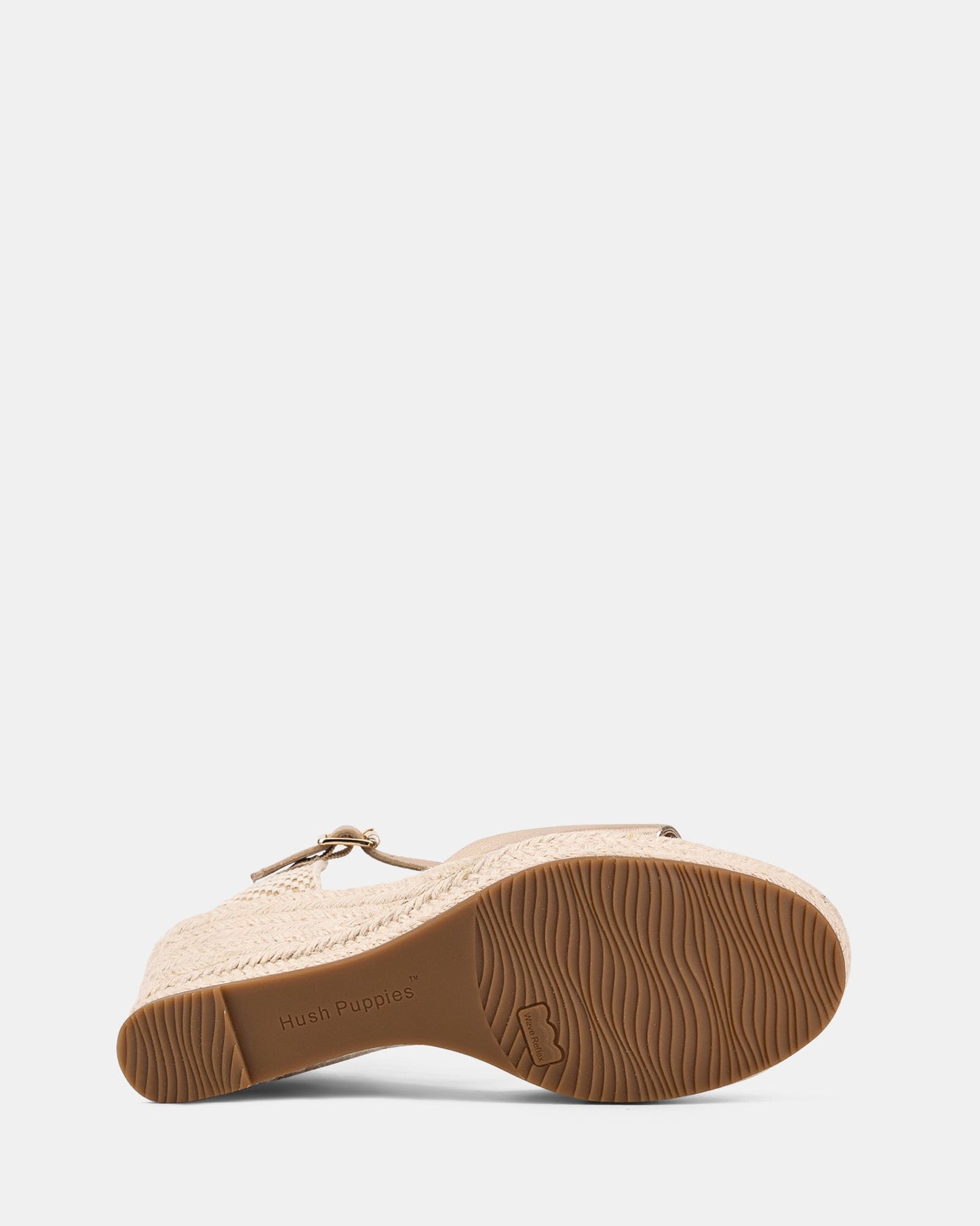 Sandales à Compensé Dorées de Luxe pour Femmes avec Fermeture à Boucle