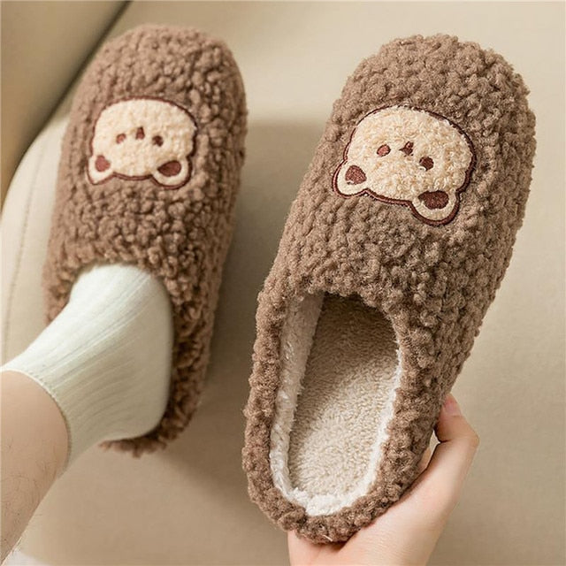 Luxe Comfortabele Dames Pantoffel met Dierenpatroon