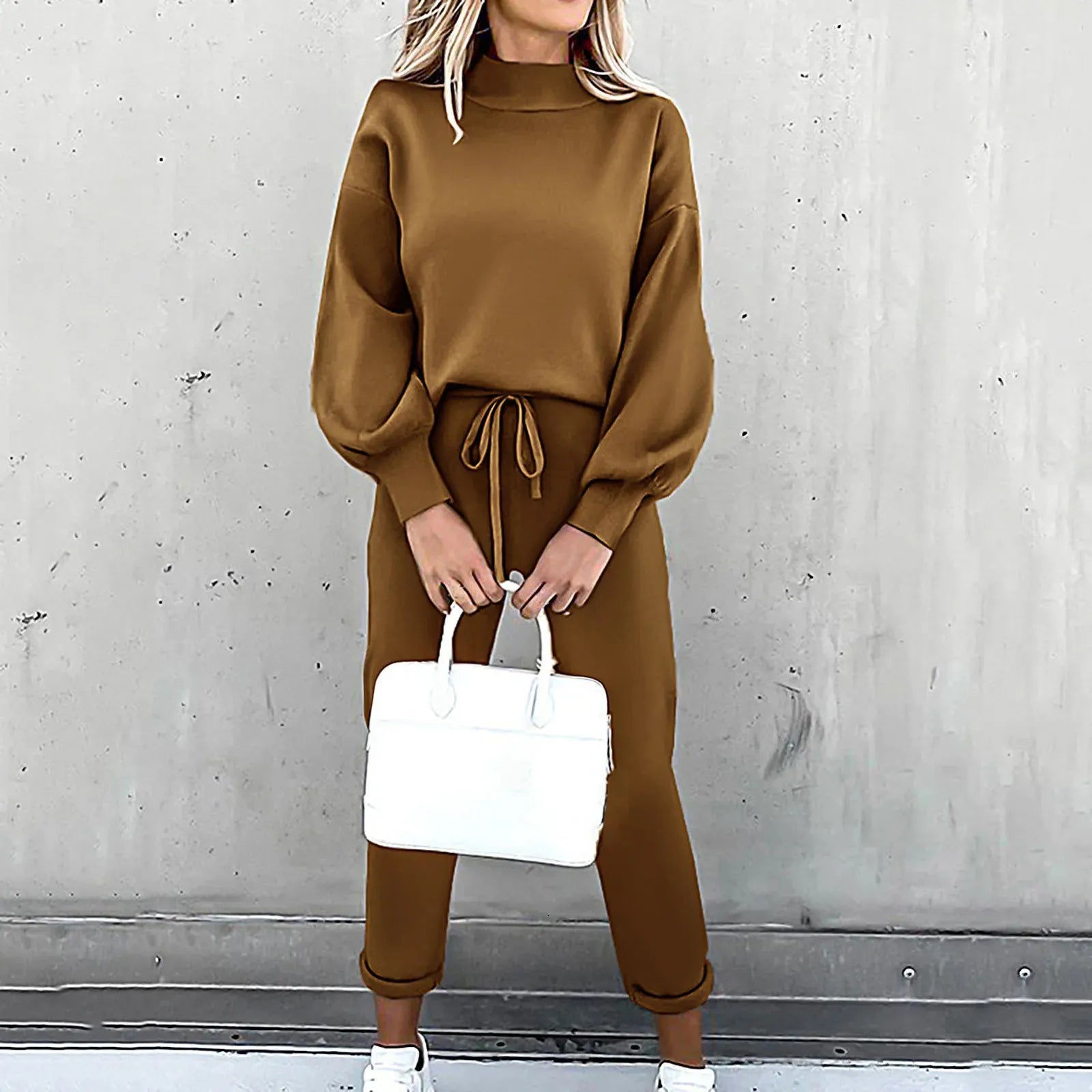 Ensemble loungewear pour femmes à manches longues