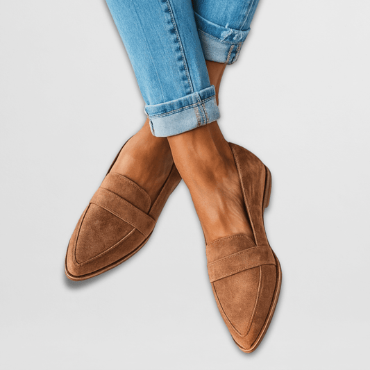 Orthopedic Loafers With Soft Fit And Pointed Toe