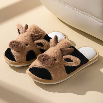 Luxe Comfortabele Dames Pantoffel met Dierenpatroon