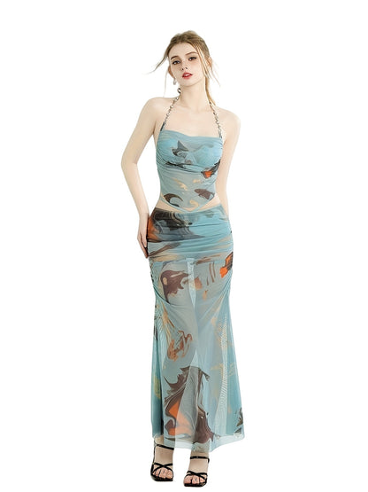 Nicci | Elegante Strandoutfit met Kleurverloop
