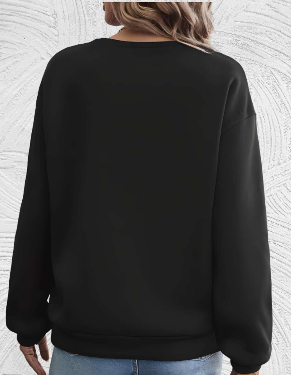 Marije | Casual Sweatshirt with Motivational Print