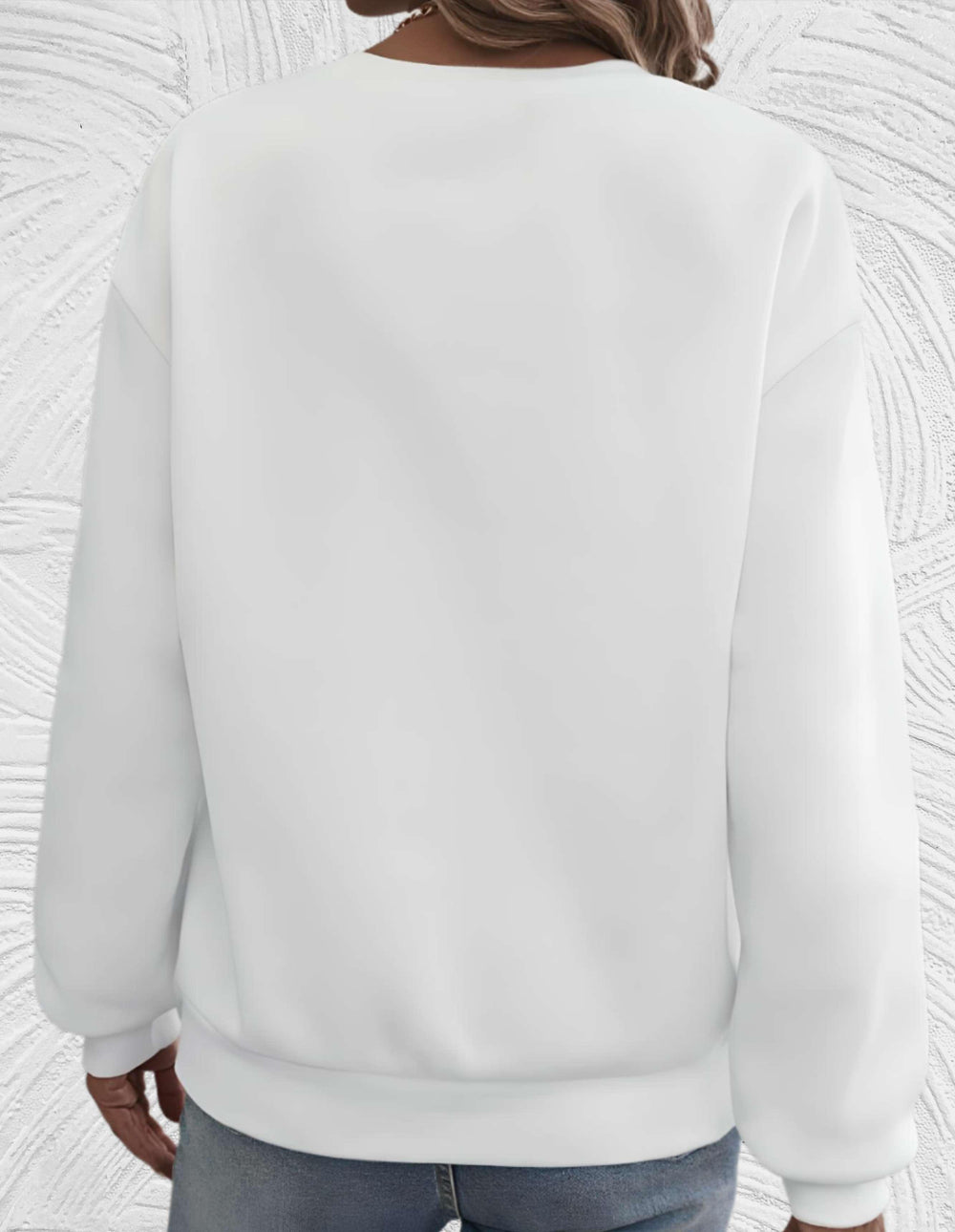 Marije | Casual Sweatshirt with Motivational Print