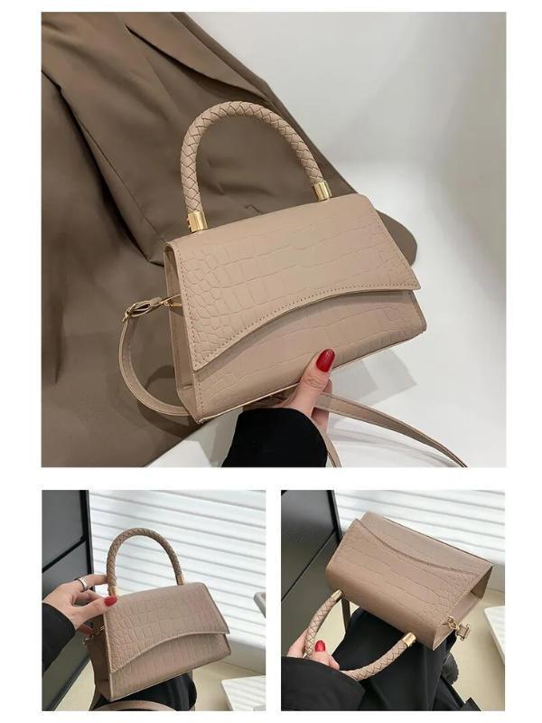Andrea Luxe Handtas - Elegantie in Elk Detail