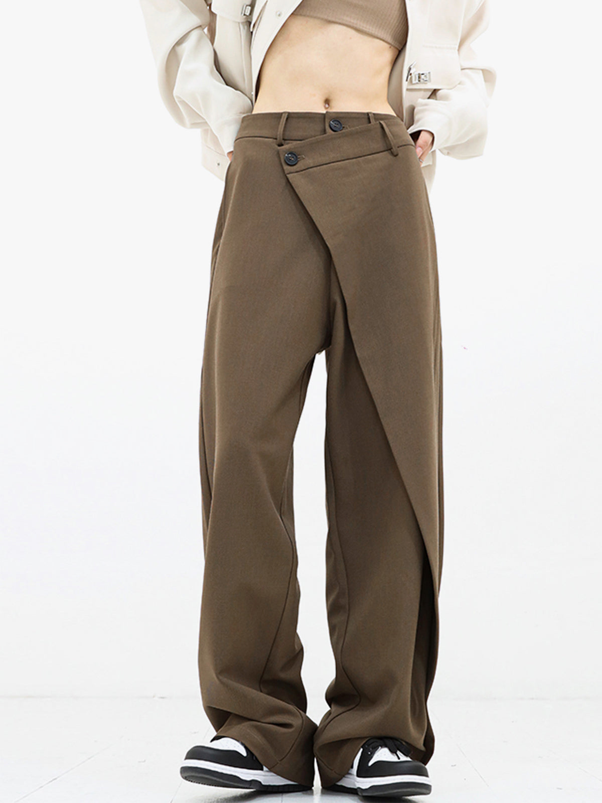 Matilda | Asymmetrische Wide-Leg Broek