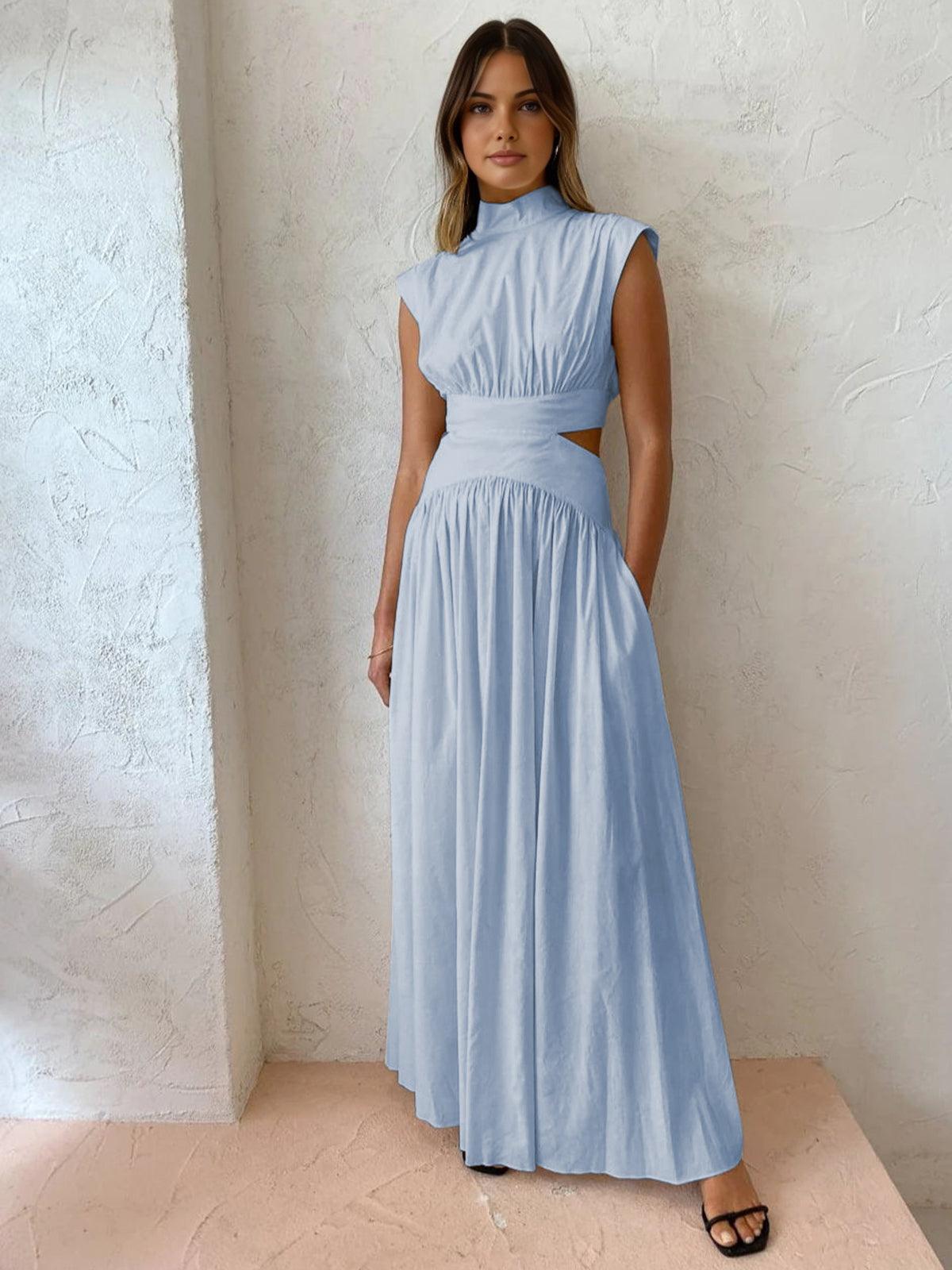Carlynn | Elegante Mouwloze Maxi Jurk