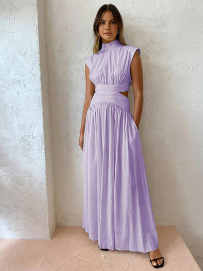 Carlynn | Elegante Mouwloze Maxi Jurk