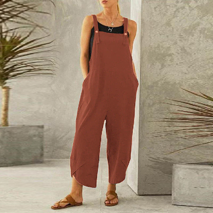 Anneken | Comfortabele Dungaree Jumpsuit