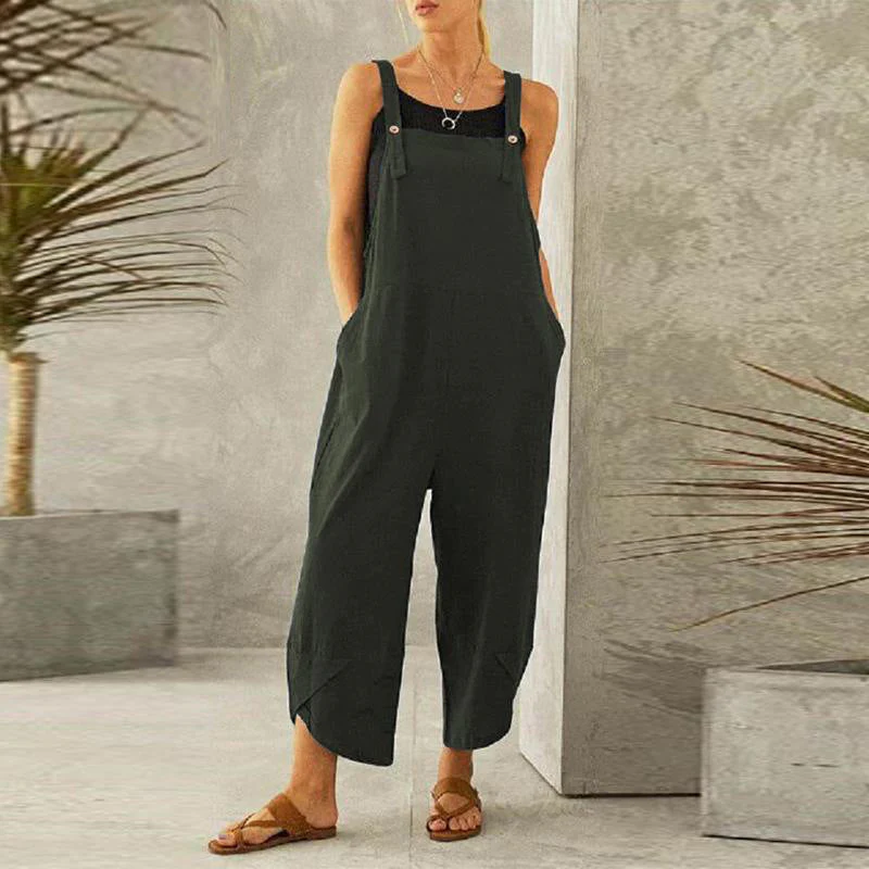 Anneken | Comfortabele Dungaree Jumpsuit