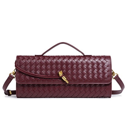 Luxe Dames Handtas met Gevlochten Design