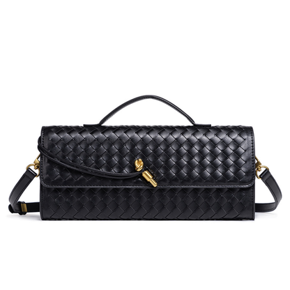 Luxe Dames Handtas met Gevlochten Design