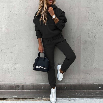 Zara | Klassieke Lounge Tracksuit Set – Stijlvol en Comfortabel