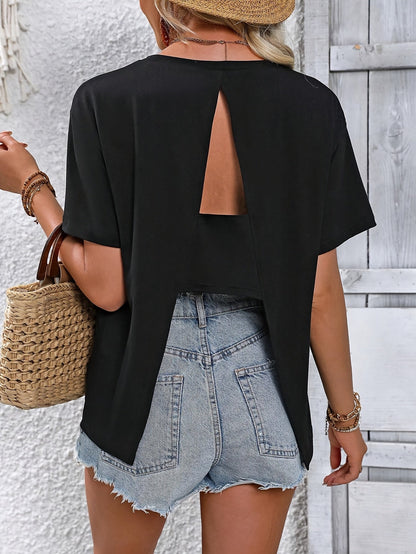 Deandra | Trendy Top met Open Rug
