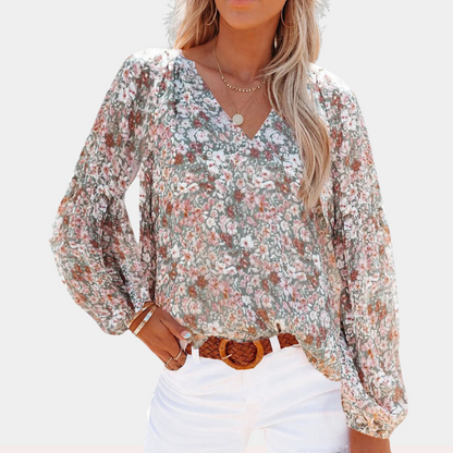 Mare | Bloemenblouse
