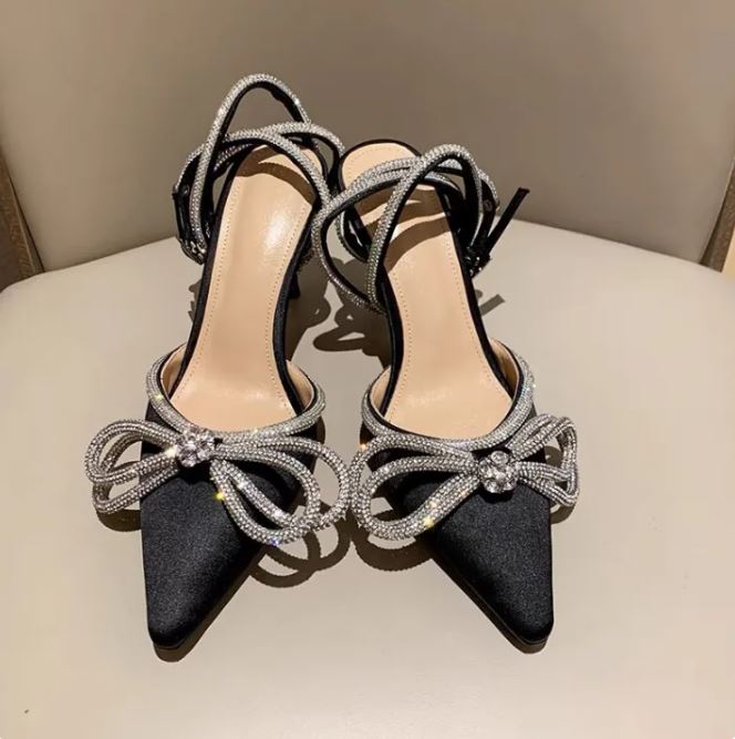 Paulien | Glitter Slingback Pumps