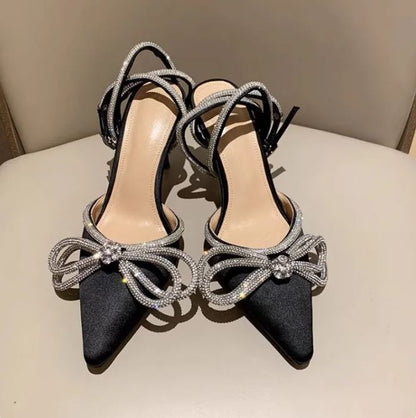 Paulien | Glitter Slingback Pumps