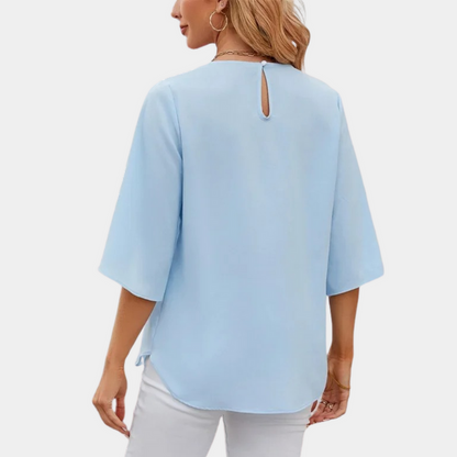 Centje | Elegante Blouse met Splitmouwen