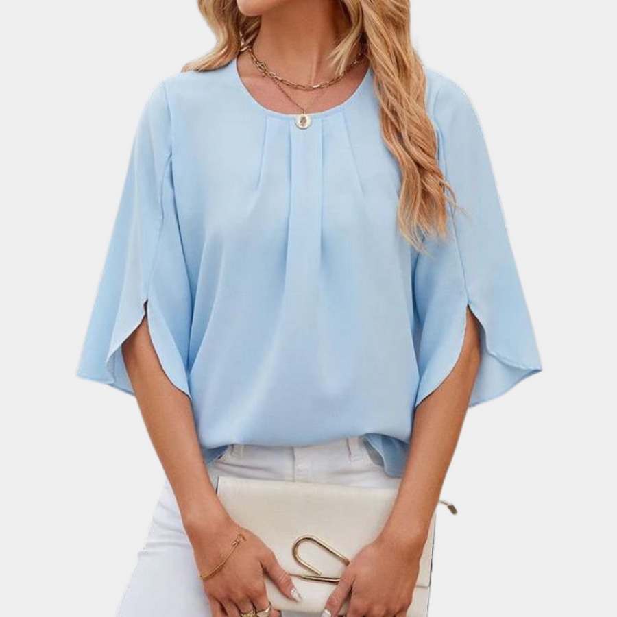 Centje | Elegante Blouse met Splitmouwen
